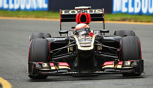 Romain Grosjean möchte seinen Aufwärtstrend im Lotus fortsetzen und auf das Podium fahren