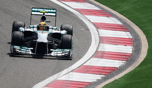 Lewis Hamilton fuhr in China überlegen zu seiner ersten Mercedes-Pole-Position