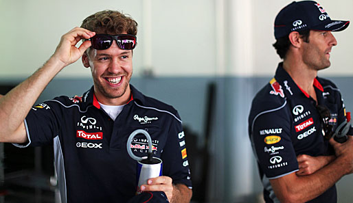 Sebastian Vettel (l.) und Mark Webber gerieten in der laufenden Saison schon mehrmals aneinander