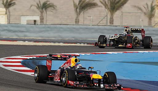 Sebastian Vettel sicherte sich im Vorjahr in Bahrain die Pole