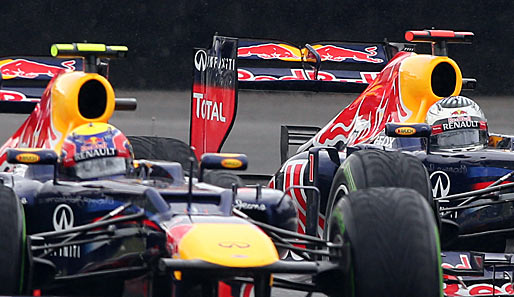 Geraten Webber und Vettel auch in China aneinander? - Die Stallorder ist auf jeden Fall aufgehoben
