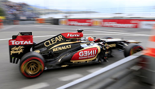 Kann im 24. Rennen in Folge in die Punkte Fahren: Kimi Räikkönen in seinem Lotus