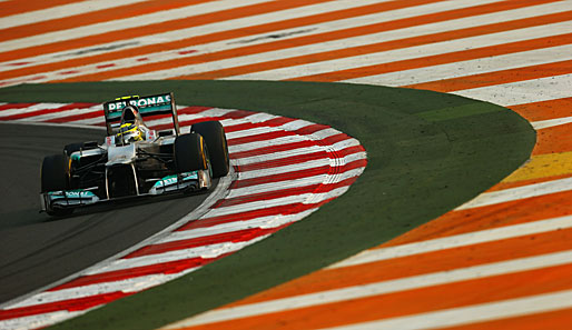 Nico Rosberg beim Großen Preis von Indien