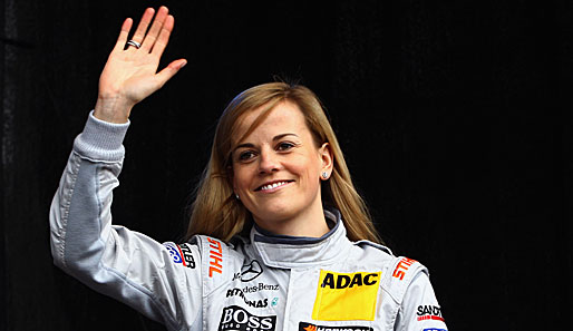 Die ehemalige DTM-Pilotin Susie Wolff fährt in Zukunft für Williams im Young Driver Test