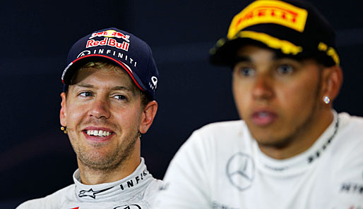 Sebastian Vettel hat dieser Tage viel Lob für die Konkurrenz von Mercedes übrig