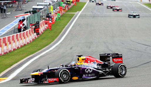 Sebastian Vettel hat in Spa die Schallmauer von 2000 Führungsrunden in der F1 durchbrochen