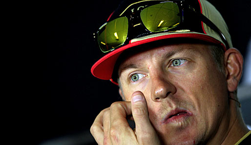 Kimi Räikkönen wird den Rennstall Lotus am Ende der Saison verlassen