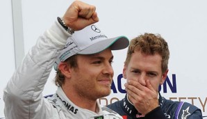Nico Rosberg und Sebastian Vettel sind die beiden besten deutschen Fahrer der Formel 1