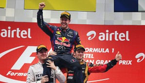 Nach seinem vierten WM-Titel wird Sebastian Vettel mit Lobeshymnen überhäuft