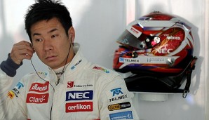 Kamui Kobayashi wechselt in dieser Saison zum Caterham-Rennstall