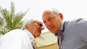 Ron Dennis (r.) wird erneut Geschäftsführer bei McLaren