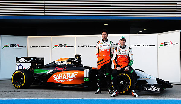 Neben Nico Hülkenberg (r.) wird in Zukunft mit Daniel Abt ein weitere Deutscher für Force India starten