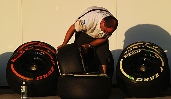 Die Tests der neuen Reifen von Pirelli werden mit Spannug erwartet