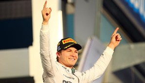 Nico Rosberg kann endlich ganz vorne mitfahren