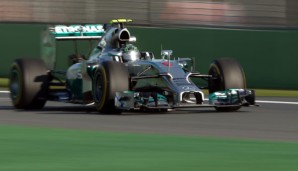 Nico Rosberg fuhr im Mercedes im 3. Freien Training die Bestzeit