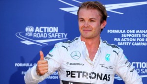 Nico Rosberg sicherte sich seine zweite Monaco-Pole in Folge