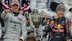 Schumacher und Vettel nahmen jahrelang gemeinsam am Race of Champions teil