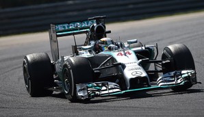 Lewis Hamilton war am Freitag auf dem Hungaroring nicht zu schlagen