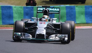Lewis Hamilton war 0,047 Sekunden schneller als Teamkollege Nico Rosberg