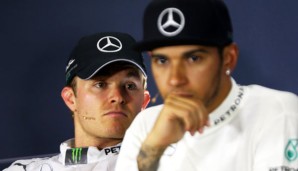 Nico Rosberg und Lewis Hamilton führen für Mercedes die WM souverän an