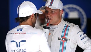 Felipe Massa (l.) und Valtteri Bottas fahren auch im kommenden Jahr für Williams