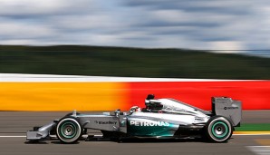 Lewis Hamilton zeigte im ersten Training eine überzeugende Leistung