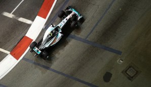 Nico Rosberg hat die Pole Position im Qualifying zum Singapur-GP nur haarscharf verpasst