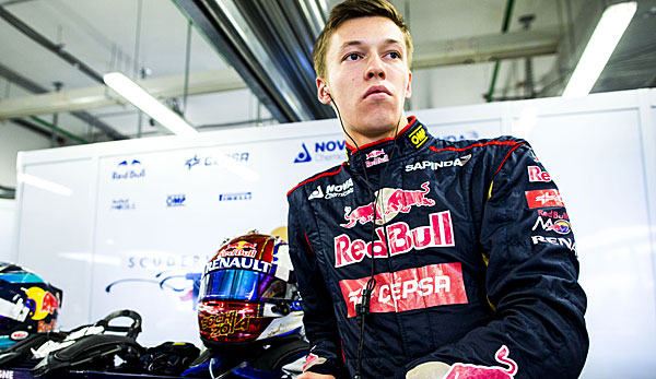 Daniil Kwjat fährt erst seit diesem Jahr für das Team Toro Rosso