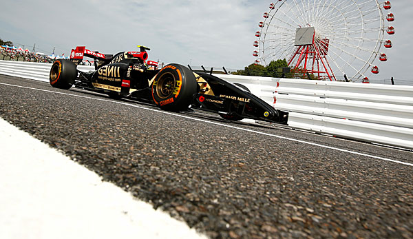 Pastor Maldonado muss seinen Lotus am Sonntag zunächst weiter hinten abstellen