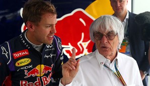 Bernie Ecclestone könnte Sebastian Vettel um dessen Heim-GP bringen