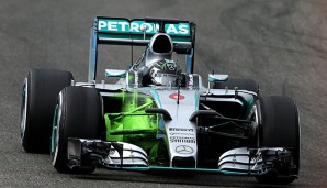 Nico Rosberg konnte bei den Testfahrten auf dem Circuit de Catalunya nicht teilnehmen