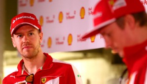 Sebastian Vettel und Kimi Räikkönen starten gemeinsam für Ferrari