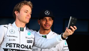 Lewis Hamilton und Nico Rosberg werden sich auch in dieser Saison auf der Strecke duellieren