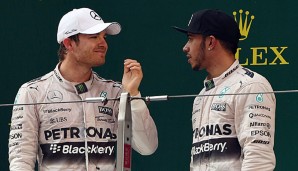Nico Rosberg (l.) und Lewis Hamilton werden wohl keine Freunde mehr