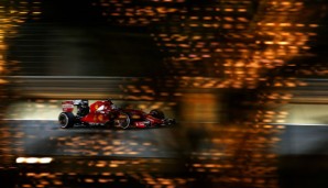 Sebastian Vettel qualifizierte sich in Sakhir als Zweiter - wie bei seinem ersten Ferrari-Sieg