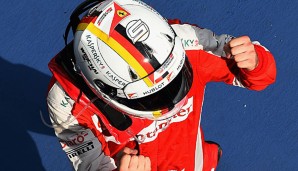 Sebastian Vettel feierte Malaysia seinen ersten Sieg mit Ferrari