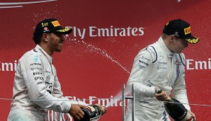 Rosberg und Hamilton: Wie immer in dieser Saison auf dem Podest