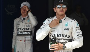 Nico Rosberg und Lewis Hamilton dominieren mit Mercedes die Formel 1