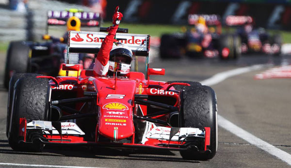 Saisonziel erreicht: Sebastian Vettel feierte in Ungarn den zweiten Sieg für Ferrari