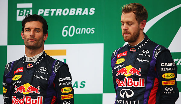 Mark Webber und Sebastian Vettel lieferten sich spannende Rennen bei Red Bull