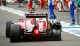 Sebastian Vettels Aufholjagd endete in Spa mit einem geplatzten Reifen
