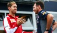Christian Horner darf bald offenbar seine Red Bull mit Sebastian Vettels Ferrari-Antrieb starten