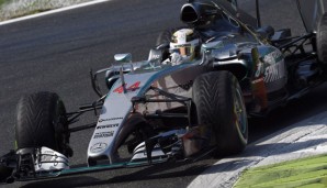 Lewis Hamilton stellte im dritten Monza-Training die dritte Bestzeit auf