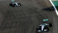Nico Rosberg führte den Brasilien-GP im Mercedes durchgehend an