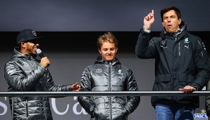 Toto Wolff sieht im Kampf zwischen Hamilton und Rosberg einen "Wettbewerbsnachteil"