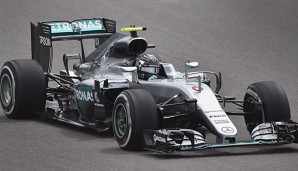 Nico Rosberg wurde beim Abschlusstraining nur von Teamkollege Lewis Hamilton geschlagen