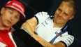Valtteri Bottas und Kimi Räikkönen fuhren keinesfalls auf Augenhöhe