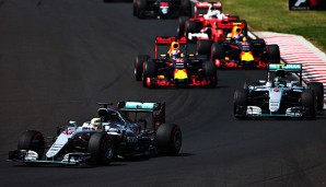 Lewis Hamilton und Nico Rosberg werden auch in Deutschland um den Sieg fahren