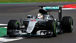 Lewis Hamilton schaffte in Silverstone den Titel-Hattrick