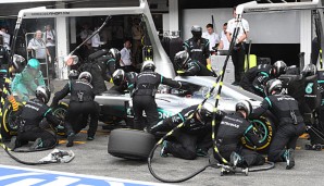 Nico Rosberg stand zu lange in der Box